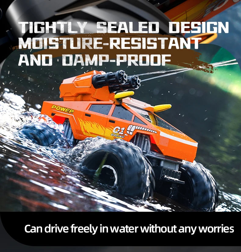 RC Car Amphibious Climbing Off-Road Drift Vehicle Children's Toy 2.4G Remote Control Cars Model Toys for Boys Christmas Gifts