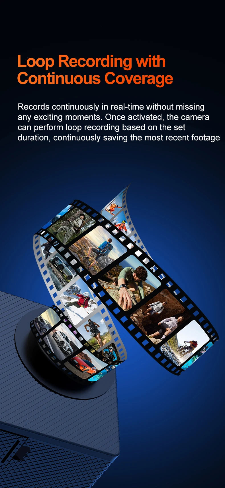 4K Action Camera 1080P 30FPS 170° Wide Angle Lens Outdoor Diving And Riding Sports Camera Ultra HD Pixels Sports Camera