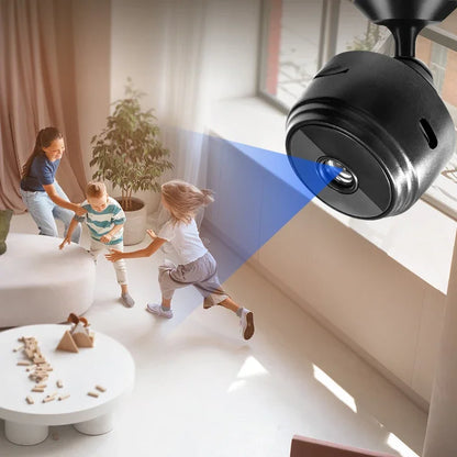 Wireless Home Safety Surveillance System with A9 HD Smart Cameras Sensor Camcorder for Web Video Monitoring Ensuring Security
