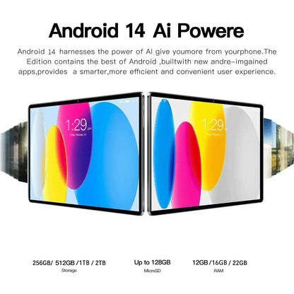 2025 New Original Global Edition Tablet Android 14 Pad 15 Pro 22GB+2TB Snapdragon 870 Tablet 5G Dual SlM Card WIFI HD 4K Mi Tab