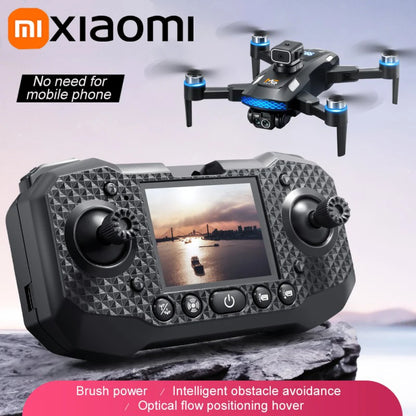 Xiaomi M6 RC Drone 8K Aerial HD Dual Camera 5G WIFI Intelligent Obstacle Avoidance With Screen GPS Ruturn Brushless Power Drone