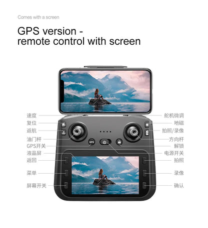 2025 RG700 PRO RC Drone Obstacle Avoidance Aerial photography 4K Dual Camera Quadcopter Gps Four-Axis Helicopter Drone Gift Toy