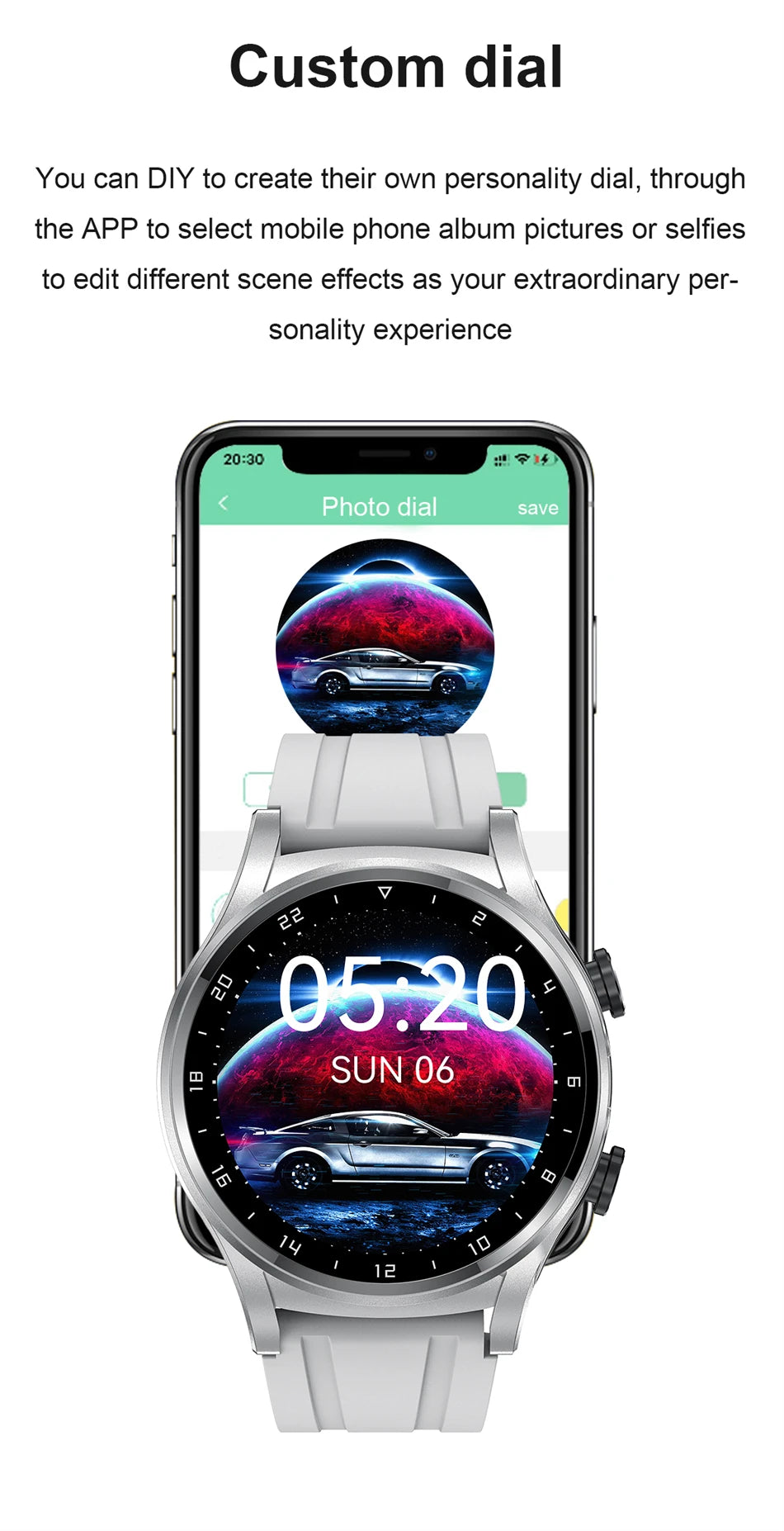 LIGE 2 in 1 Smartwatch Men 400mAh Battery Bluetooth Call With TWS Headset NFC Music Control 100+ Sport Mode Waterproof Watch Man