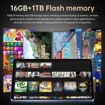 2025 NEW Tab Tablets S25 Ultra Original Global Version Tablet PC Android 14 Snapdragon 8gen2 Dual SIM WIFI 4G/5G GPS WIFI Kids