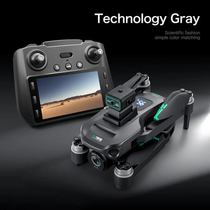 S159 GPS Drone Professional 360° Obstacle Avoidance Brushless 8K HD Dual Camera With Screen 5G WIFI FPV Dron Foldable Quadcopter
