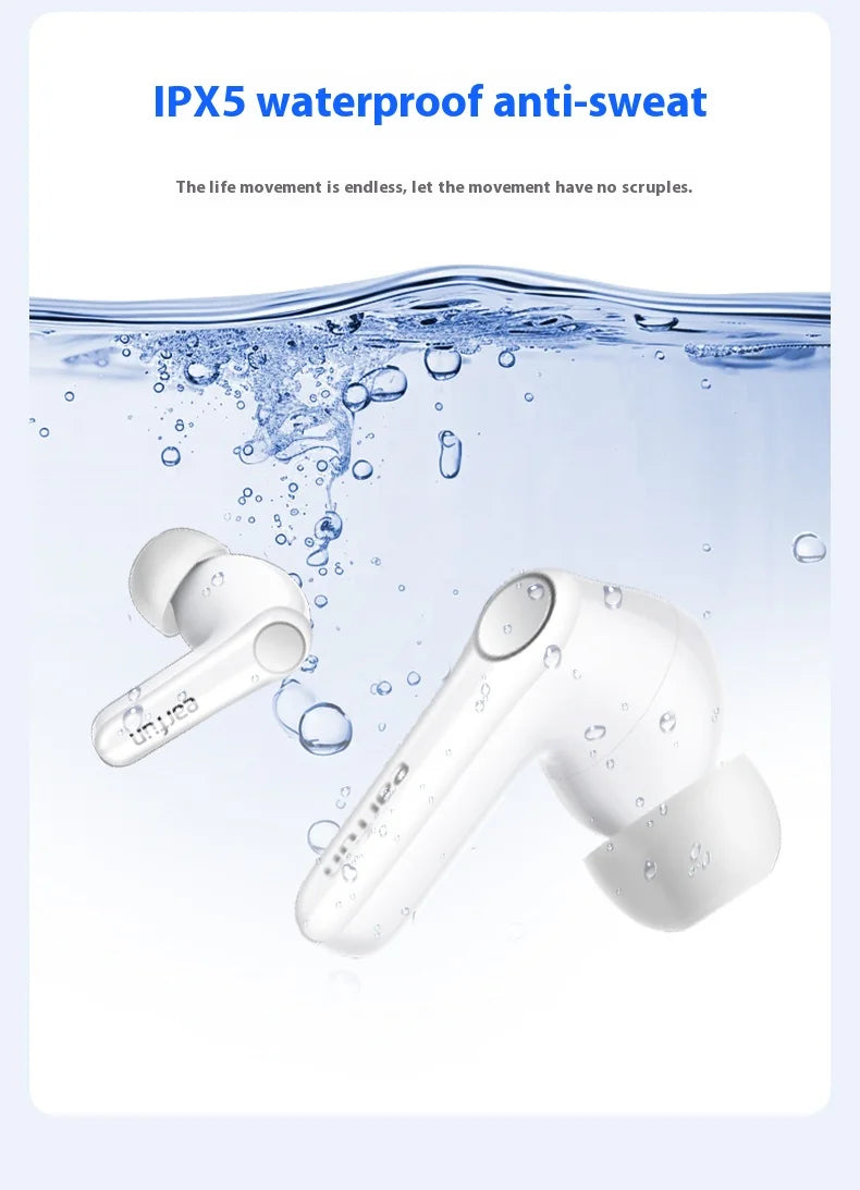 EarFun Air Pro 4 Wireless Earphone Active Noise Reduction HI-FI Bluetooth5.4 Earphones E-sports IPX5 Waterproof PC Gamer Earbuds