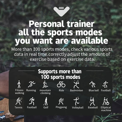 2.1 Inch AMOLED HD Screen Smartwatch Men Compass GPS Outdoor Sports Health Monitoring 1ATM Waterproof Bluetooth Call Smart watch