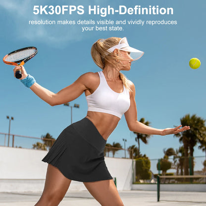 Ourlife 5K 4K60FPS Action Camera IPS Touch LCD EIS 170° DVR 30M Waterproof 5X Zoom Sport Camera With Wireless Mic&Remote Control