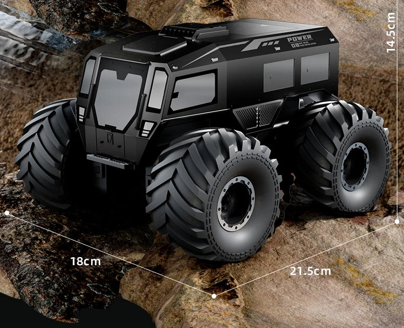 NEW RC Cars 4WD All Terrain Cross Country Car RC Water Land Amphibious 2.4G Toy Drift Racing Remote Control Car Kids Gift