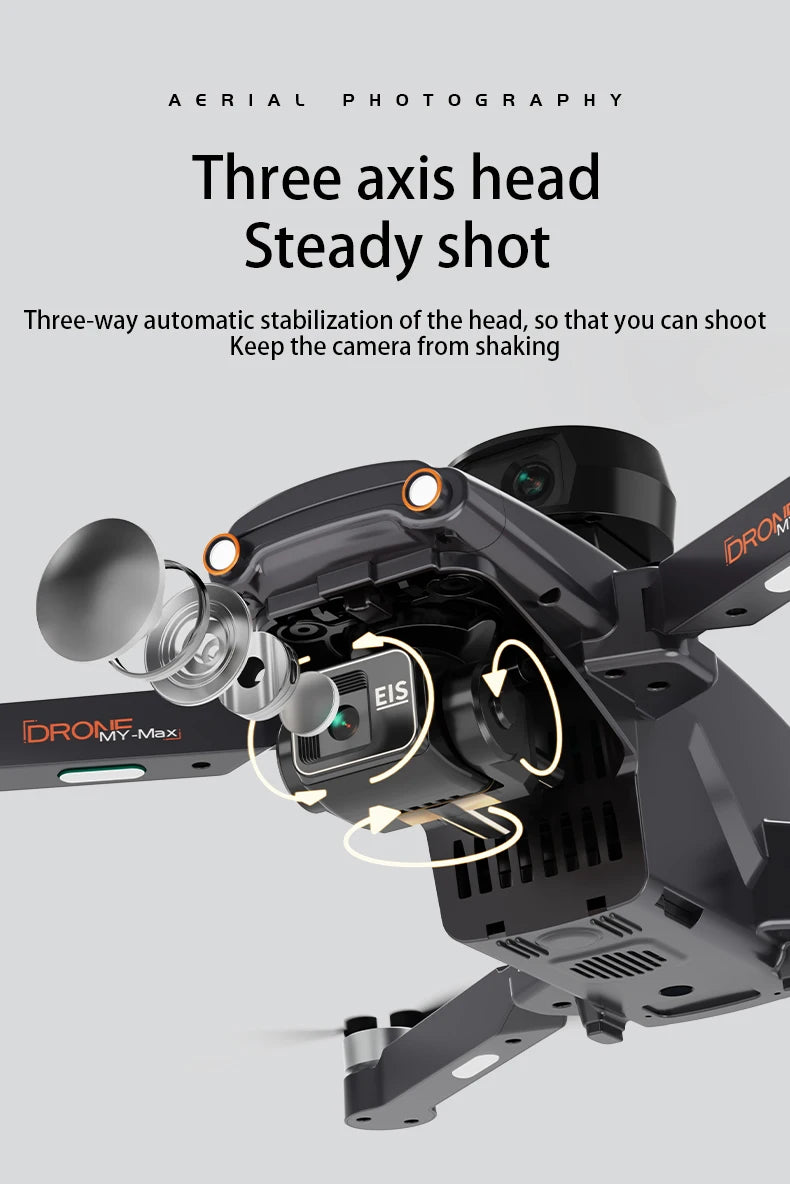 jjrc M105 3-axis Gimbal Screen Control relay version 4.5inch Remote Control Folding GPS Drone Brushless Obstacle Avoidance 8K HD