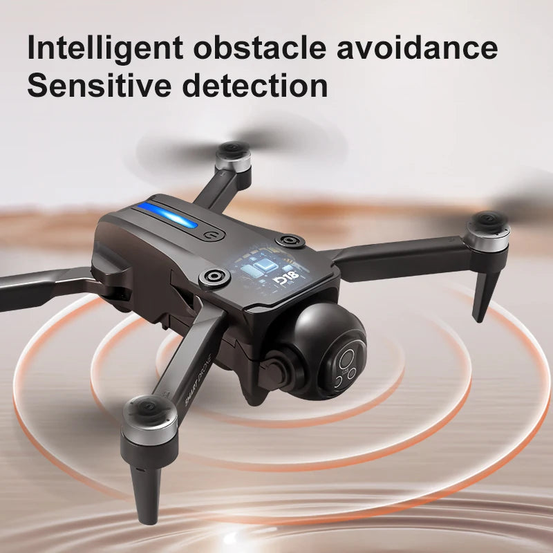 2025 New D18 Drone Professional 8K Camera 5G WiFi FPV UAV Screen Remote Control Brushless Obstacle Avoidance Quadcopter Toy