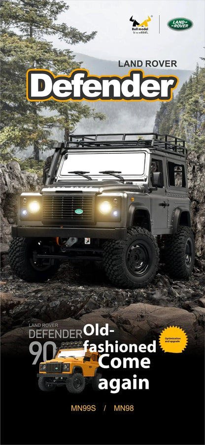 Official Licensed 1/12 4WD Off-Road RC Car MN98 Mn99S 2.4G Remote Control SUV Version Electric Climbing Car Model Toys for Kids