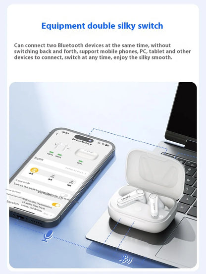 EarFun Air Pro 4 Wireless Earphone Active Noise Reduction HI-FI Bluetooth5.4 Earphones E-sports IPX5 Waterproof PC Gamer Earbuds