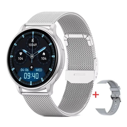 New Smartwatch 2025 Round AMOLED  relojes para hombres  Bluetooth Wireless Smart Watches For Man Woman Custom Watch Faces Watch