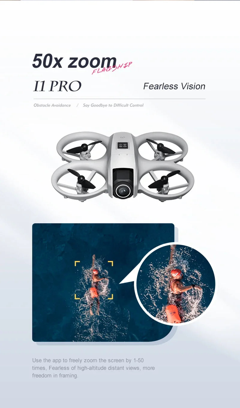 Xiaomi i1PRO Drone 8K HD Camera Professional 5G WIFI Brushless FPV UAV With screen remote control avoidance Aerial UAV RC20000M