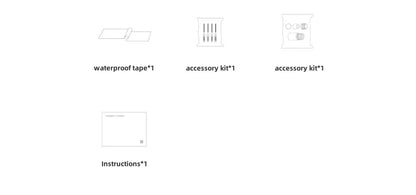 NEW Xiaomi Outdoor CW500 Dual Camera Version IP66 Security Protection CCTV AI Detection Full-Color Night Vision Smart Home