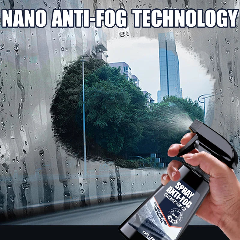 Car Glass Anti-Rain Spray Auto Water repellent Coating Agent Waterproof Rainproof Anti-fog Glass Cleaner Auto Windshield Clear