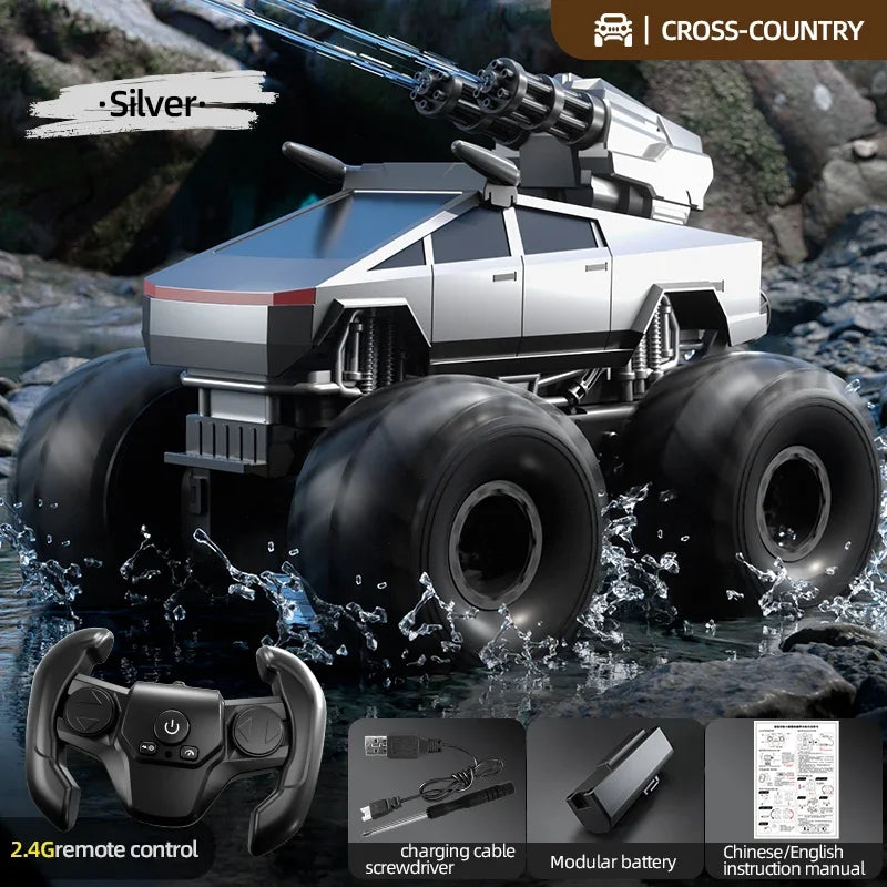 RC Car Amphibious Climbing Off-Road Drift Vehicle Children's Toy 2.4G Remote Control Cars Model Toys for Boys Christmas Gifts