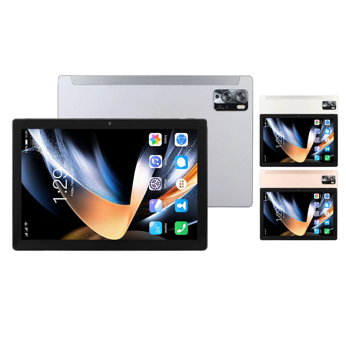 10.1 Inch Tablet for Android 13 8  CPU 8GB 256GB Support 4G Network 7000mAh Battery 5G WIFI Tablet For Android 13 Tablet