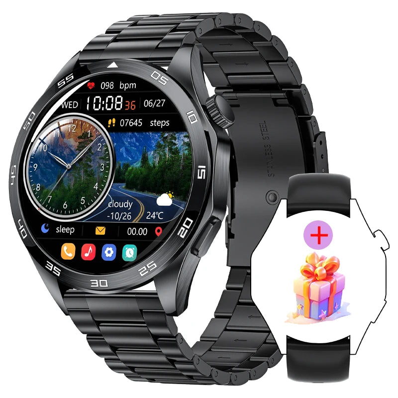 LIGE New Men Smartwatch ECG Heart Rate Monitor Men’s Watches Bluetooth Call Bracelet Sports Fitness Smart Watch For Android ios