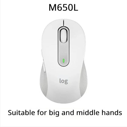 Wireless Logitech M650/650L - Large Size, 24-Month Battery, Ideal for Office Work & Home Use