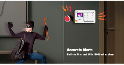 KERUI NEW 4G/WiFi Home Alarm System Tuya Smart Home Sesurity Alarm Wireless Burglary Protection PIR Motion Sensor APP Control