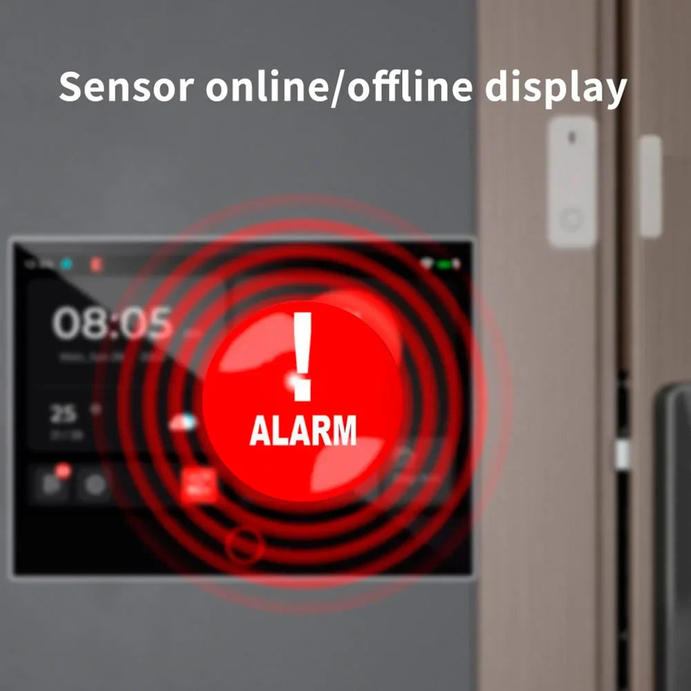 KERUI G70 4G Alarm Security System 7-inch Large IPS Touch Screen Home Alarm for House Security Protection Alexa Tuya Smart APP