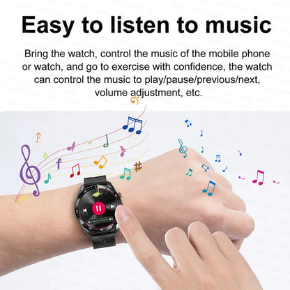 New Plus Smartwatch Hombre Bluetooth Call HD Screen Full Offers Today Health Tracking Diy Faces Gift Men Watches Smart Commerce