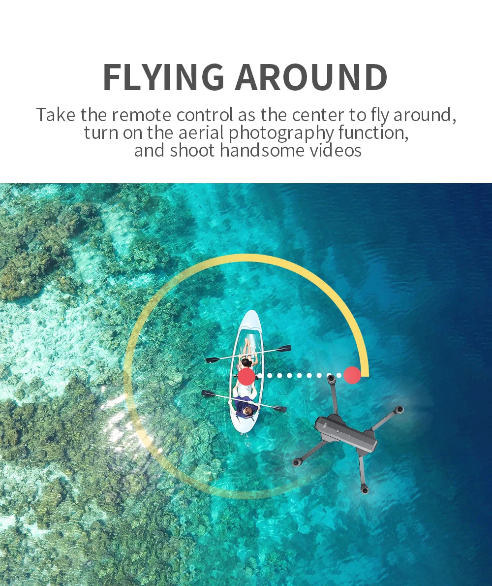 F11 4K Pro Drone Profesional 5G WIFI EIS Cameras Com 2 eixos Anti-Shakes FPV Brushless Quadcopter 3000M 1 battery RC Drones Toys