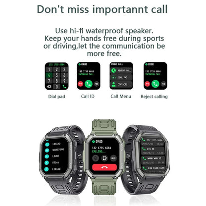 Smart watch 2025 Watches Men Women Fitness Sports Smart Watch Motion Tracking Waterproof Bluetooth Call Clock For Huawei Xiaomi