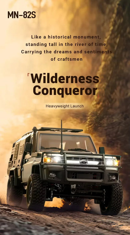 MN MODEL 1/12 4WD Remote Control Diving Off-road Car Climbing Truck All Terrain Vehicle Rock Crawler Wading Pickup Toy for Adult