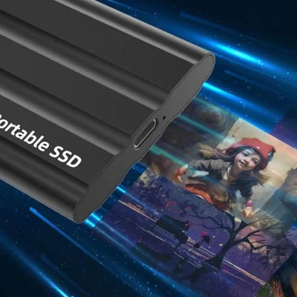 Portable Hard Drive External HDD High Speed 1TB Large Capacity Metal Hard Drive  Portable SSD Hard Disk for Phone Loptop