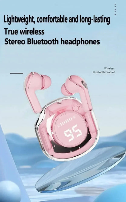 Real TWS Earphone Wireless Earbuds ENC Noise Reduction Game Bluetooth Headphone 3D Sound Field and Bass Bluetooth 5.3 Headset