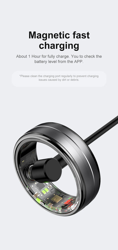 2025 R06 Smart Ring Men Women Health Monitor IP68 Waterproof Man Smartring Fitness Tracking Smart Rings Multiple Sport Modes