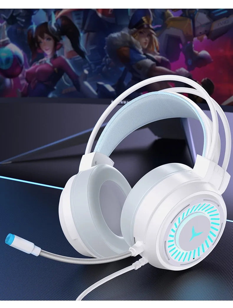 Hot Selling G58 Gaming Headphones Stereo Surround 7.1 Wired Headphones Microphones Esports Gaming Gear Over-ear headphones