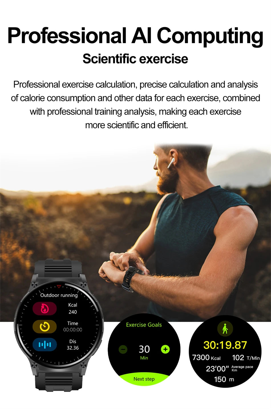 GPS NFC Compass Watch For HUAWEI GT5 Pro Smart Watch Men Altitude Bluetooth Call GPS HD 360*360 Screen Motion Tracking Watch