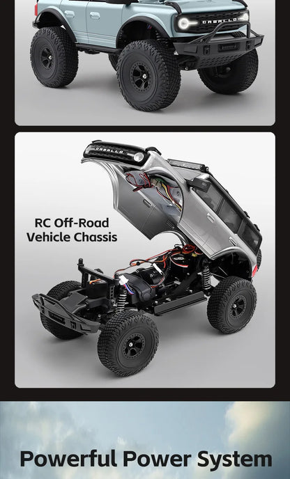 Wltoys New 1:18 Electric Four-Wheel Drive Climbing Car Remote Control Horse Model Toy For Children RC Car Toy