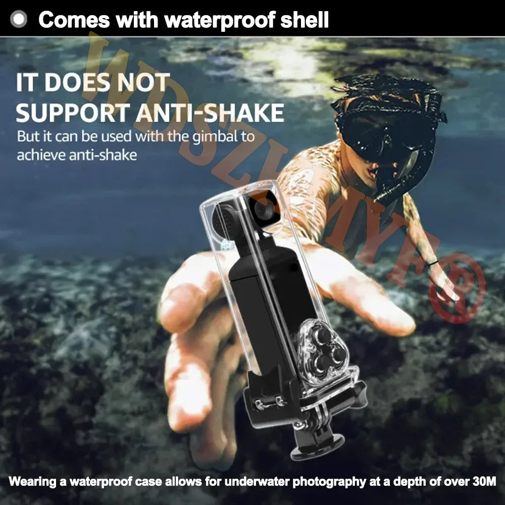 NEW 5K Outdoor Sports Camera 270°Pocket Action Body Cam Helmet Motorcycle Bike Mini Filming Video Recorder Diving Shooting