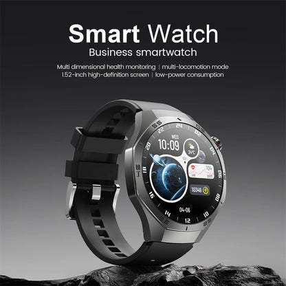 New GT5 Pro Sport Smart Watch Men HD AMOLED Screen GPS Motion Trajectory Heart Rate Bluetooth Call 1.52" NFC SmartWatch IP68+box