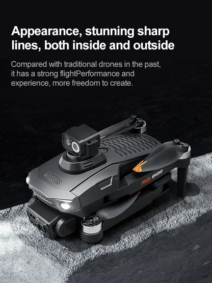RG800 MAX GPS Drone 8K Professional HD Dual Camera With Screen 5G 360°Obstacle Avoidance Brushless Foldable Quadcopter Drone