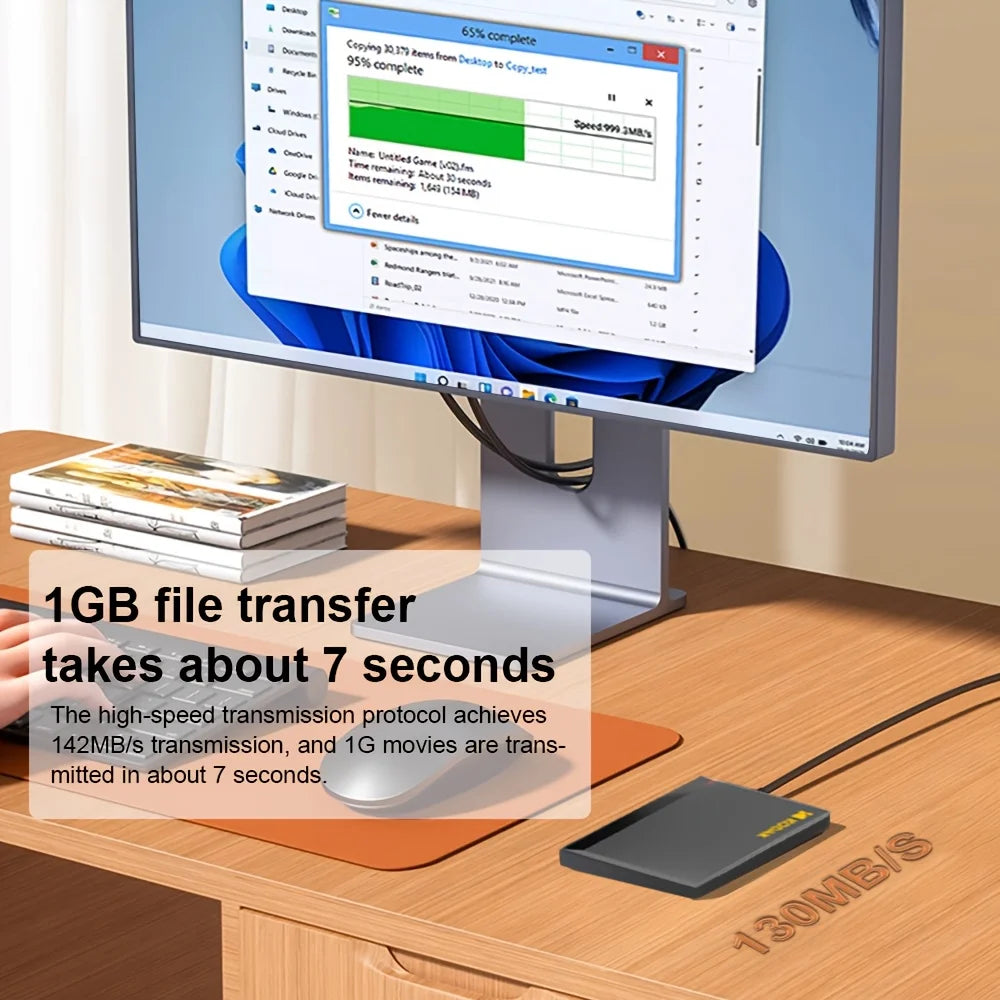 Kodak portable external hard drive PHDD, supports USB 3.0, 500GB/1TB/2TB capacity optional