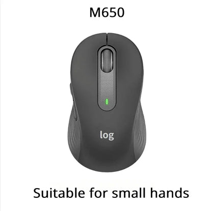 Wireless Logitech M650/650L - Large Size, 24-Month Battery, Ideal for Office Work & Home Use
