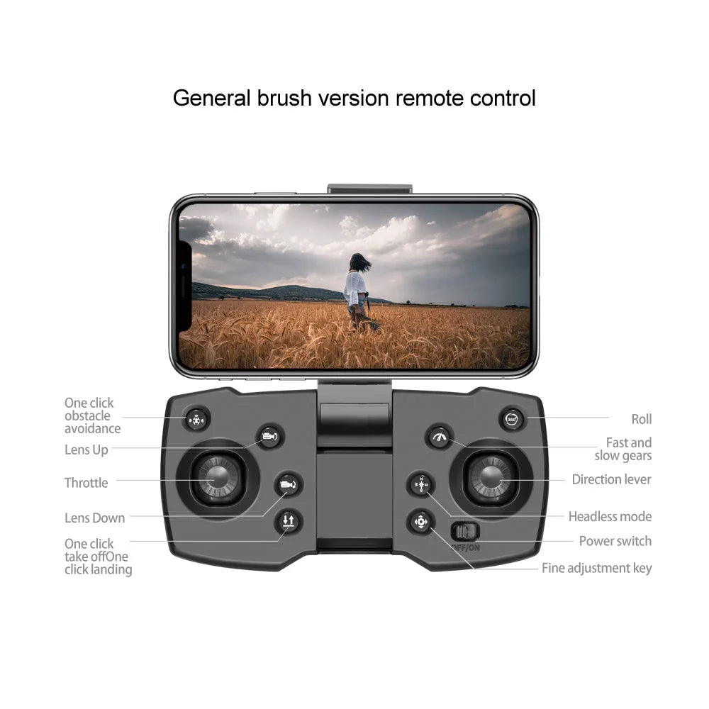 Xiaomi Mijia New V168 Drone Professinal Three Camera Wide Angle Optical GPS Localization Four-way Obstacle Avoidance Quadcopter