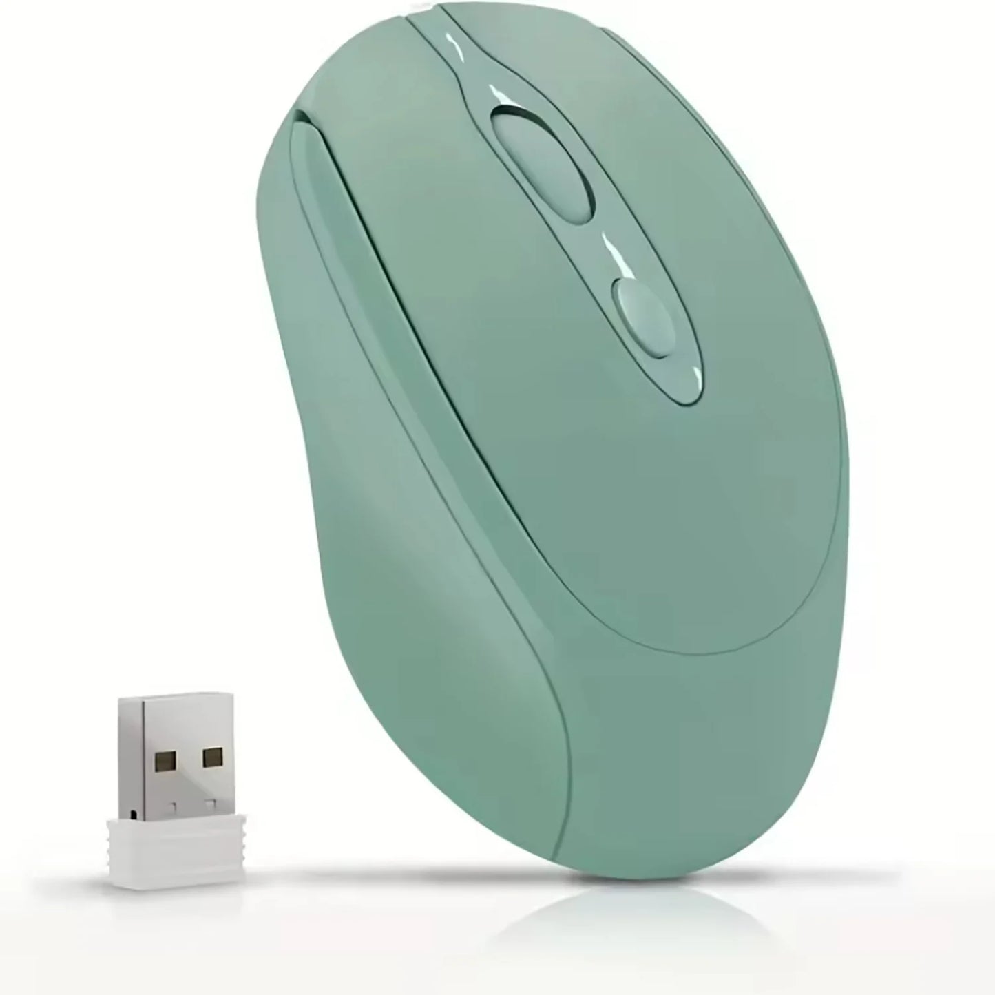 Wireless Mouse, Rechargeable, Computer Game Office Mouse, Dual-Mode Ergonomic Mouse, Portable Multi Color Mouse, Suitable for Pc