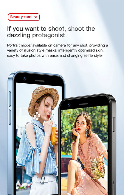 The smart phone in your pocket! SOYES XS16 3-inch Android 10.0 Mini Phone 4G Network Dual SIM Card 3+64G Memory with Play Store