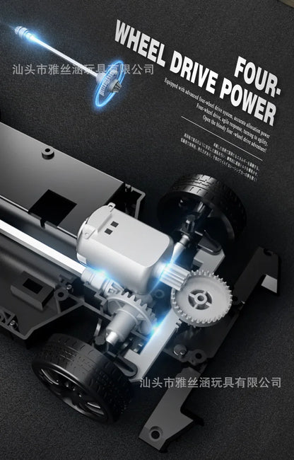 New RC1:24 full-scale remote control driftcar high-speed four-wheel driveremotecontrol racing carwith lightingsimulationcarmodel