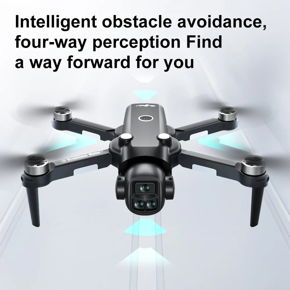 V156 MAX Drone 8K Camera HD With Screen Optical Flow Intelligent Obstacle Avoidance Foldable Brushless Motor Quadcopter Toy UAV