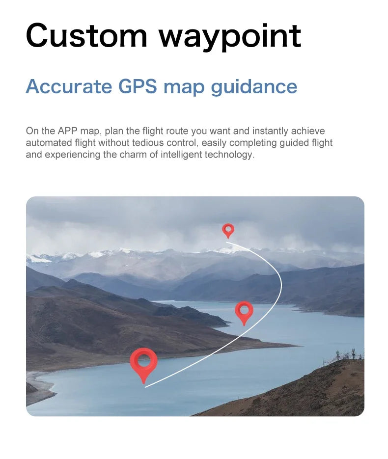 Mini Drone Professional 3-Axis Gimbal 5G WIFI GPS 8K Camera RC Drone with Screen Digital Relay Image Transmission Aerial UAV