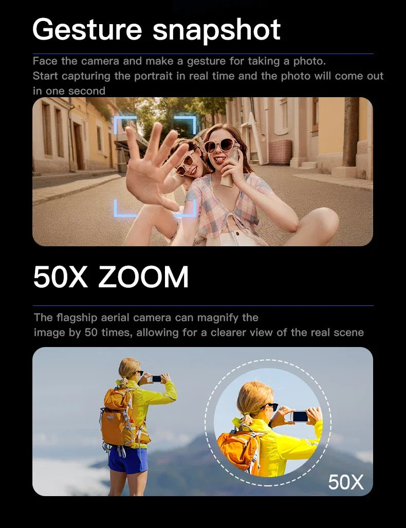 Xiaomi X226 VR mini Drone 8K Aerial HD Dual Camera Intelligent Obastacle Avoidance 5G WIFI  Brushless Motor GPS Exclusive VR UAV