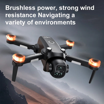 V156 MAX Drone 8K Camera HD With Screen Optical Flow Intelligent Obstacle Avoidance Foldable Brushless Motor Quadcopter Toy UAV